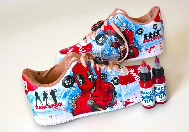 Deadpool Comics Sneakers Nike