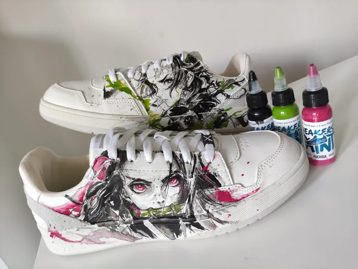 Custom Animé Effet Aquarelle (Naruto, One Piece, Demon Slayer)