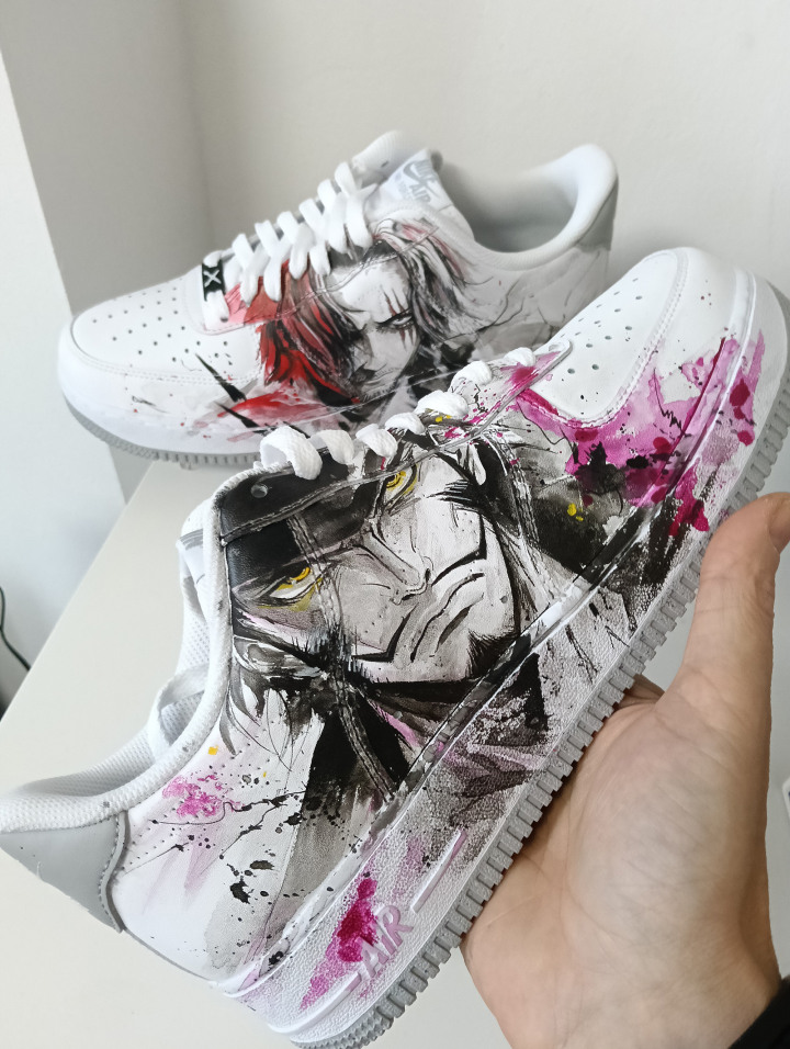 Custom Animé Effet Aquarelle (Naruto, One Piece, Demon Slayer)