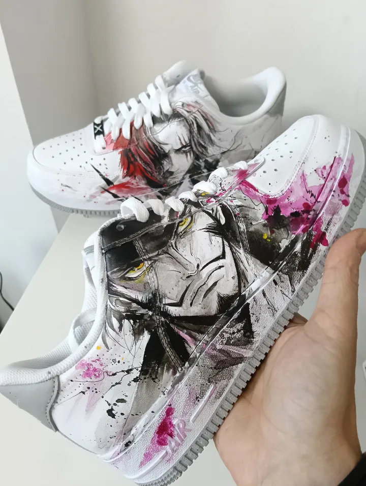 Custom Animé Effet Aquarelle (Naruto, One Piece, Demon Slayer)